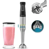 Cecotec 03965, Pürierstab, 1200 W, Schwarz, Edelstahl