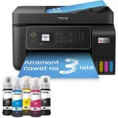Epson EcoTank L5310, Tintenstrahl, Farbdruck, 5760 x 1440 DPI, A4, Direktdruck, Schwarz