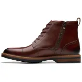 Clarks Aldwin Cap 26179733 7, Boots in Braun für Herren, Größe 43