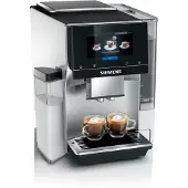 Siemens TQ715R03, Espressomaschine, 2,4 l, Kaffeebohnen, Eingebautes Mahlwerk, Schwarz, Edelstahl