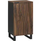 vidaXL Sideboard Braun 40 x 33 x 75 cm massives Mangoholz