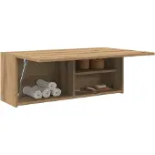 vidaXL Bad-Wandschrank Artisan-Eiche 80x25x30 cm Holzwerkstoff