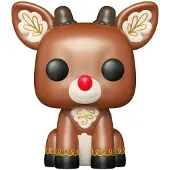Funko POP! FK79945 - Rudolph mit der roten Nase POP! Movies Vinyl Figur Rudolph sitting 9 cm
