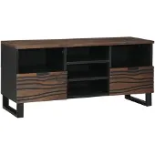 vidaXL TV-Einheiten 100 x 33 x 46 cm Walnuss Holzwerkstoff
