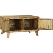 vidaXL Couchtisch Braun 80 x 54 x 45 cm Massivholz Mango