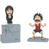 Banpresto One Piece Robin World Collectable Log Stories Monkeydluffy & Nico Figur One Size