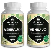 Vitamaze Weihrauch 900 mg hochdosiert vegan Kapseln 2x 2x120 St