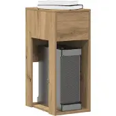 vidaXL Computerschrank mit Schublade Artisan-Eiche 30x44x74 cm
