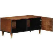 vidaXL Couchtisch Honigbraun 80 x 50 x 40 cm Massivholz Mango