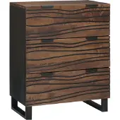 vidaXL Sideboard Braun 60 x 33.5 x 75 cm Massivholz Mango