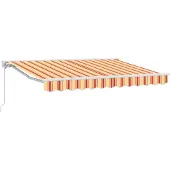 vidaXL Markisenrahmen Mehrfarbig 350 x 200 cm