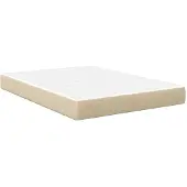 vidaXL Bettmatratze mit Matratze Salbei 140 x 200 cm Stoff
