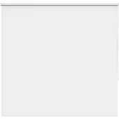 vidaXL Verdunkelungsrollo Weiß 150x130cm Stoffbreite 146,6cm Polyester