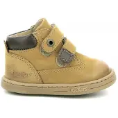 Kickers A Scratch Sneaker aus Leder für Kinder von Tackeasy Braun | Gr.: 18
