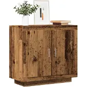 vidaXL Sideboard Altholz-Optik 80x40x75 cm Holzwerkstoff