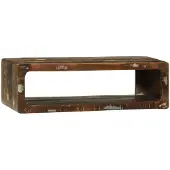vidaXL TV-Schränk Mehrfarbig 80 x 30 x 25 cm Massivholz Altholz