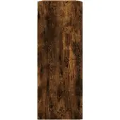 vidaXL Wandschränke 2 Stk. Räuchereiche Holzwerkstoff