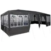 vidaXL Party-Zelt Anthrazit 800 x 400 x 266 cm Polyethylen