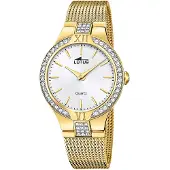 Lotus Damen Uhr Classic Elegant Edelstahl Armbanduhr gold UL18895/1