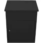 MonsterShop Paketkasten Schwarz