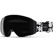 Smith - Masque de ski - 4D Mag S Black Marble Chromapop Sun Black aus Silikon - schwarz