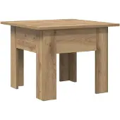vidaXL Couchtisch Artisan-Eiche 55 x 55 x 42 cm Holzwerkstoff