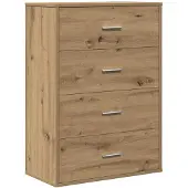 vidaXL Sideboard Artisan-Eiche 60 x 31 x 84 cm Holzwerkstoff