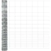 vidaXL Wildzaun Feuerverzinkt 1000 x 120 x 0.18 cm Eisen