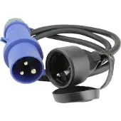 Cartrend Carav-CEE-Adapt 16A H07RN-F3G2.5 1.5m bl