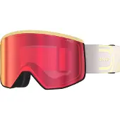 Atomic - Photochromatische / Selbsttönende Skibrille - Four Pro L HD Concrete/Butter - Beige