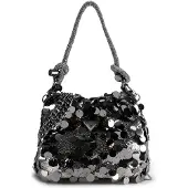 GUESS Handtasche HWEM95 38750 Silberfarben