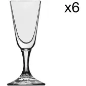 Stölzle 6x Lausitz Basic Stamperglas / Schnapsglas 30 ml