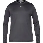 Reebok T-Shirt "ID TRAIN LS TECH TEE" Langarm-Design, mit Rundhalsausschnitt, ohne Verschluss, aus Polyester