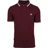 Fred perry TWIN TIPPED Burgunder