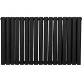 Monster Oval Röhrenheizkörper - 600mm x 1020mm - Schwarz
