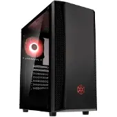 Silverstone FARA B1 RGB, Tower, PC, Schwarz, ATX, micro ATX, Mini-ITX, Kunststoff, Stahl, Gehärtetes Glas, Blau, Grün, Rot