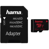 Hama 00213116, 128 GB, MicroSDXC, Klasse 3, UHS, 80 MB/s, 30 MB/s