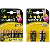 Duracell AAA Batterijen - 8 Stuks