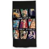 Aymax ONE PIECE - The New World - Serviette de Plage 100% Polyester 70x140cm