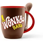 Noname WILLY WONKA - Logo - Mug + Cuillère - 350 ml