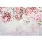 WALLARENA Fototapete Blumen in Rosa | Gr.: 300 x 210 cm