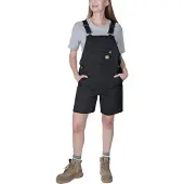Carhartt Rugged Flex Relaxed Fit Canvas Ladies kurze Latzhose