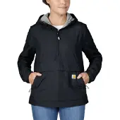 Carhartt Outdoorjacke "Anorak", Damen, Gr. XS, schwarz, Obermaterial: 100% Polyester PES., Jacken Outdoorjacke
