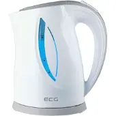 Ecg RK 1758 Grey, Wasserkocher, 1,7 Liter, Grau-weiß, Plastik, 1.7 liters