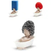 Peleg DESIGN - Schwammhalter Soap Opera | Lustige Halterung für Schwämme | Abtropfgestell | Küchen Organizer