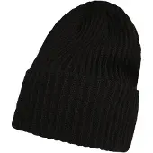 Pieces Strickmütze in Schwarz - onesize
