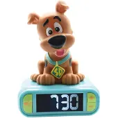 Lexibook Scooby-Doo 3D-Nachtlicht-Wecker mit Soundeffekten