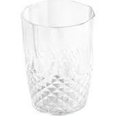 Alpina Wasserglas 400ml Kristalleffekt wiederverwendbar