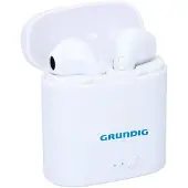 Grundig Wireless Earbuds – BluetoothKopfhörer – In-Ear-Ohrhörer – 400 mAh – Weiß