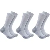 Carhartt Midweight Cotton Blend Crew Socken - 3er Pack